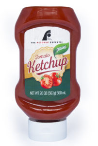20oz sustainable packaging private brand ketchup bottle